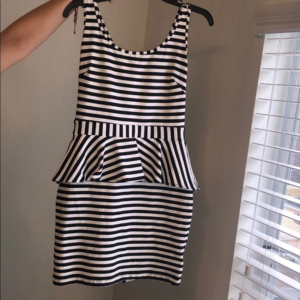 Bebe peplum dress